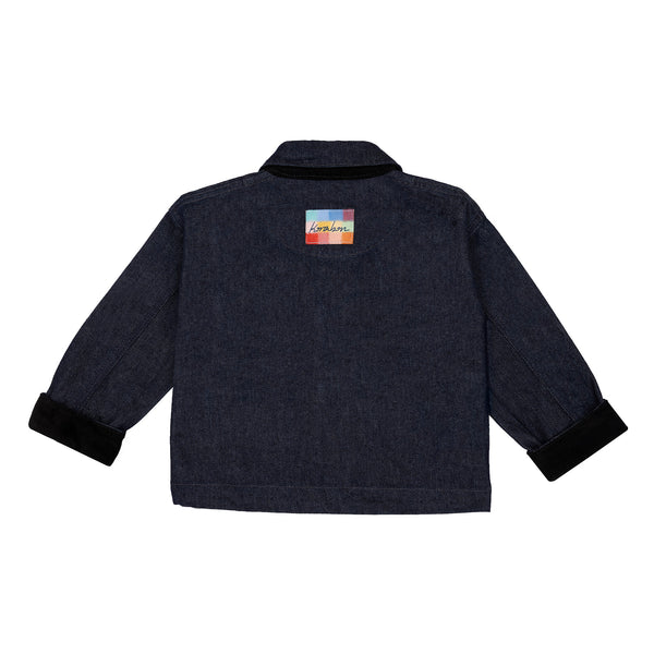 Soft Rainbow Jean Jacket