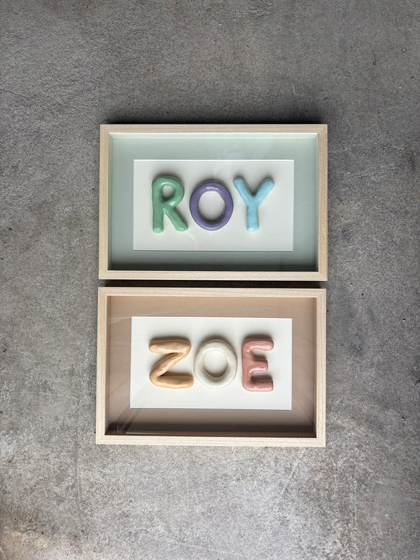 Personalised Name Frame