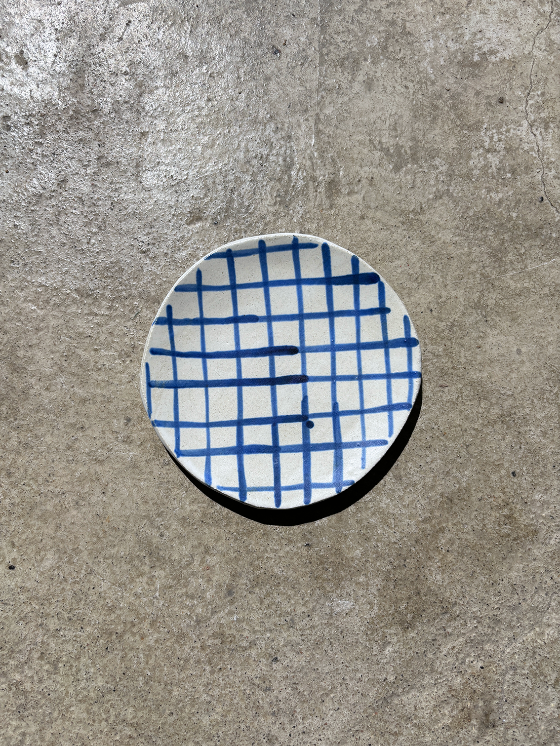 Medium Blue Checkered Plate
