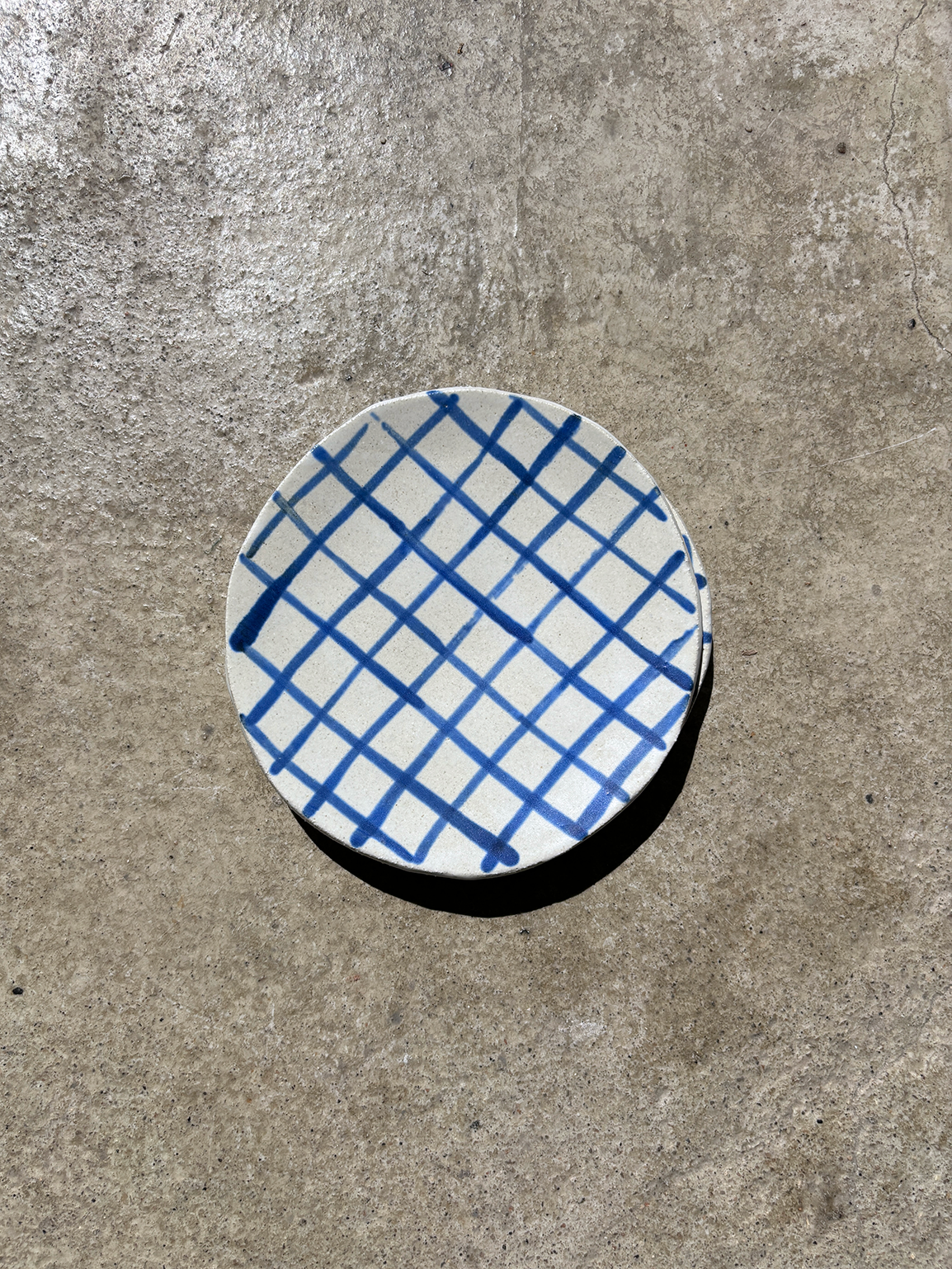 Medium Blue Checkered Plate