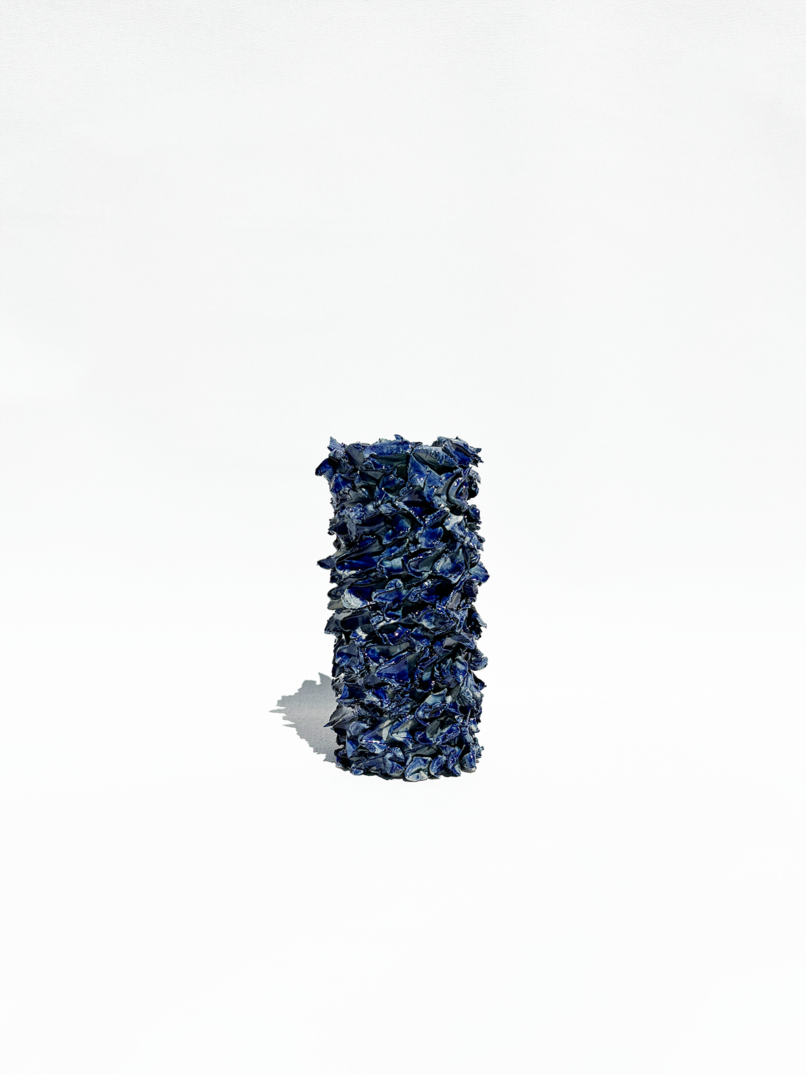 Blue Lolite Midi Barbed Vase