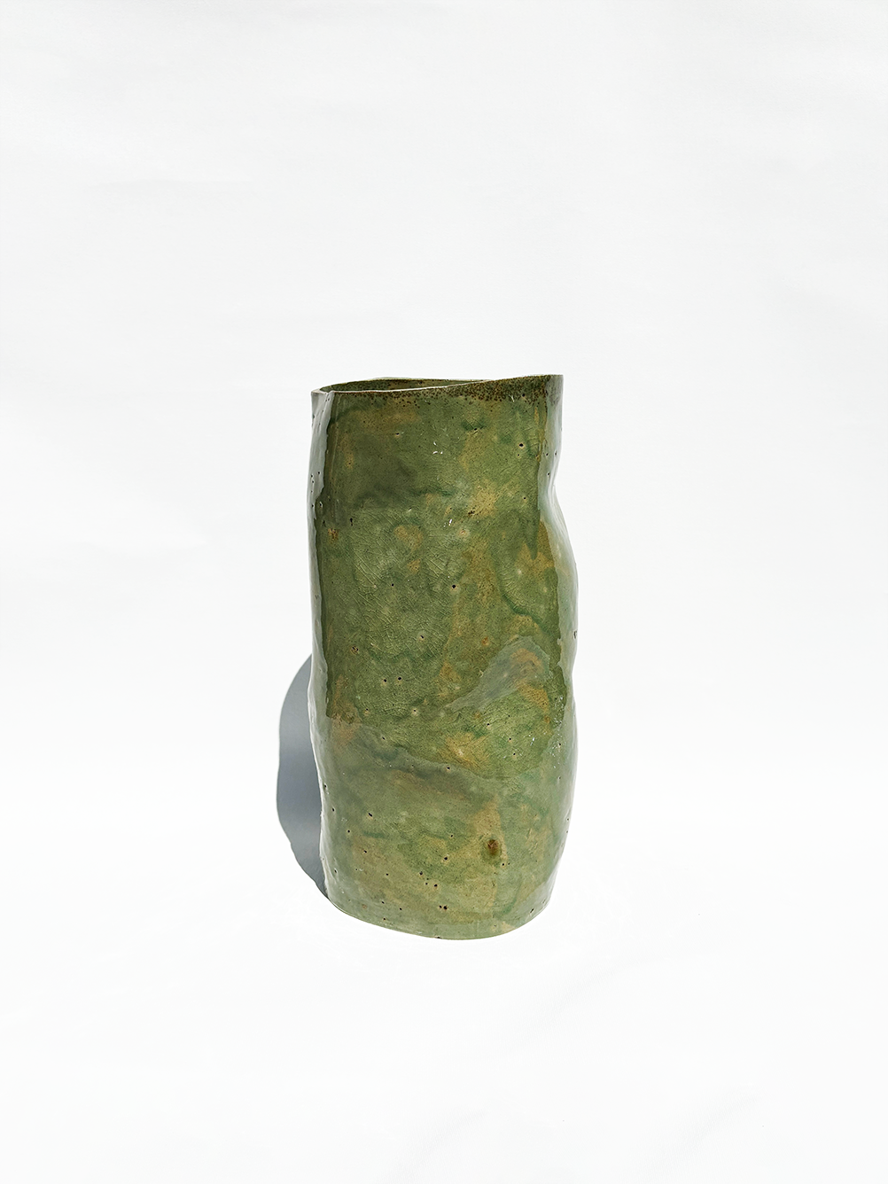 Irregular Tarragon Vase